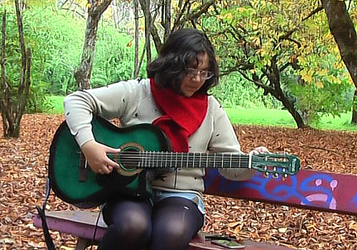 La cantautora chilena Genezaret en LA CASA